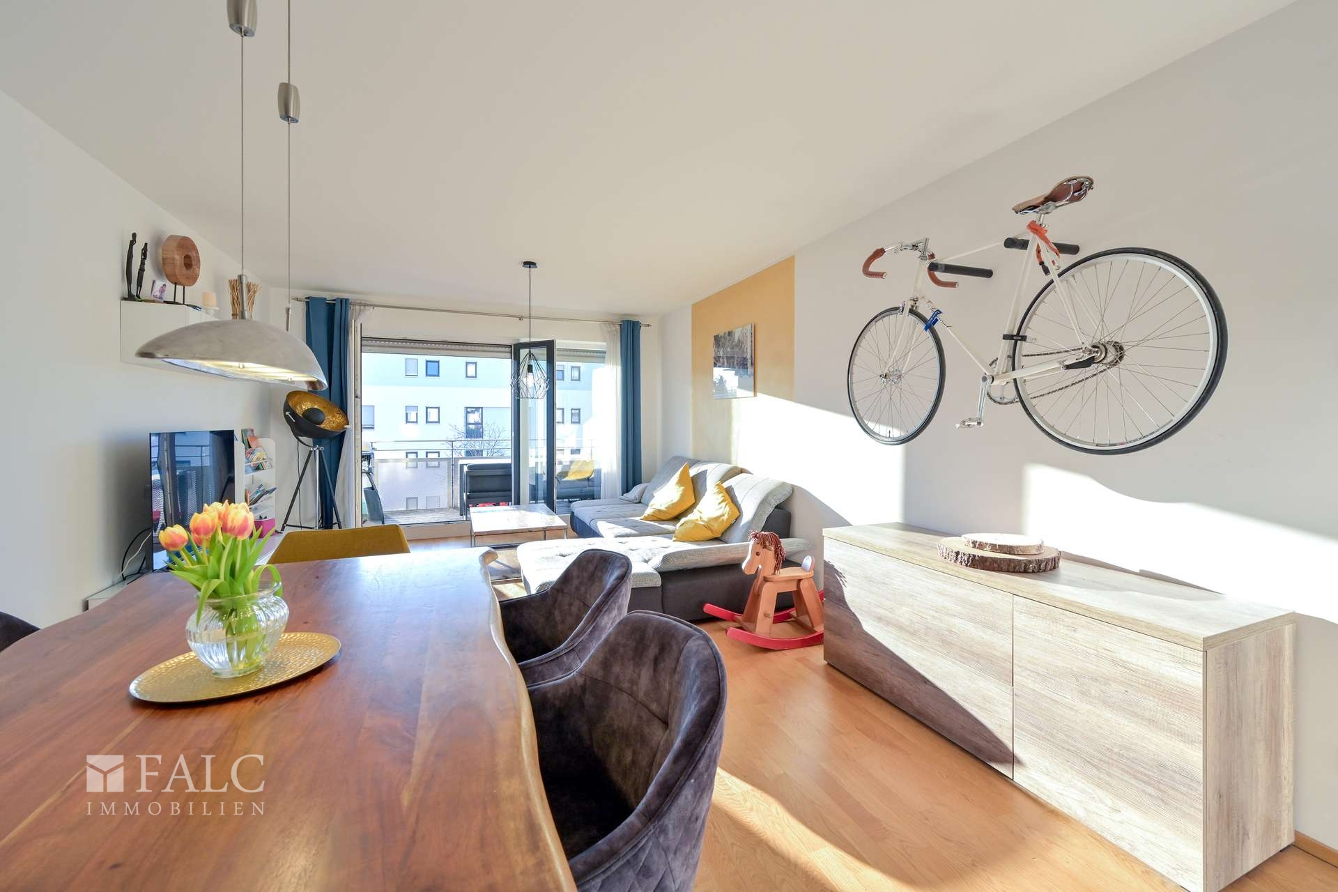 Wohnen mit Blick Balkon